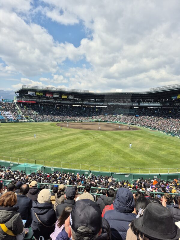3/21　春のセンバツ観戦に行きました