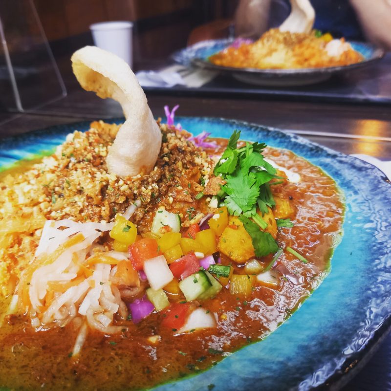 スパイスカレーと服